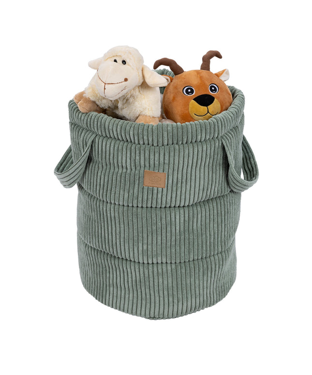 Speelgoedopbergmand voor kinderen - Olijfgroen-mercibeaucoupp.eu