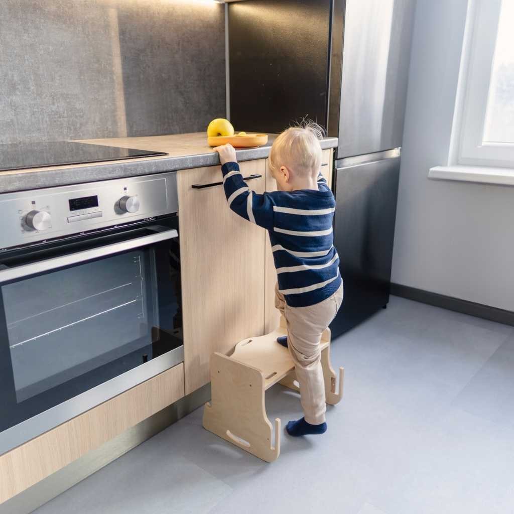 Transformable Kitchen Tower - Sleekstep and High Chair Combo