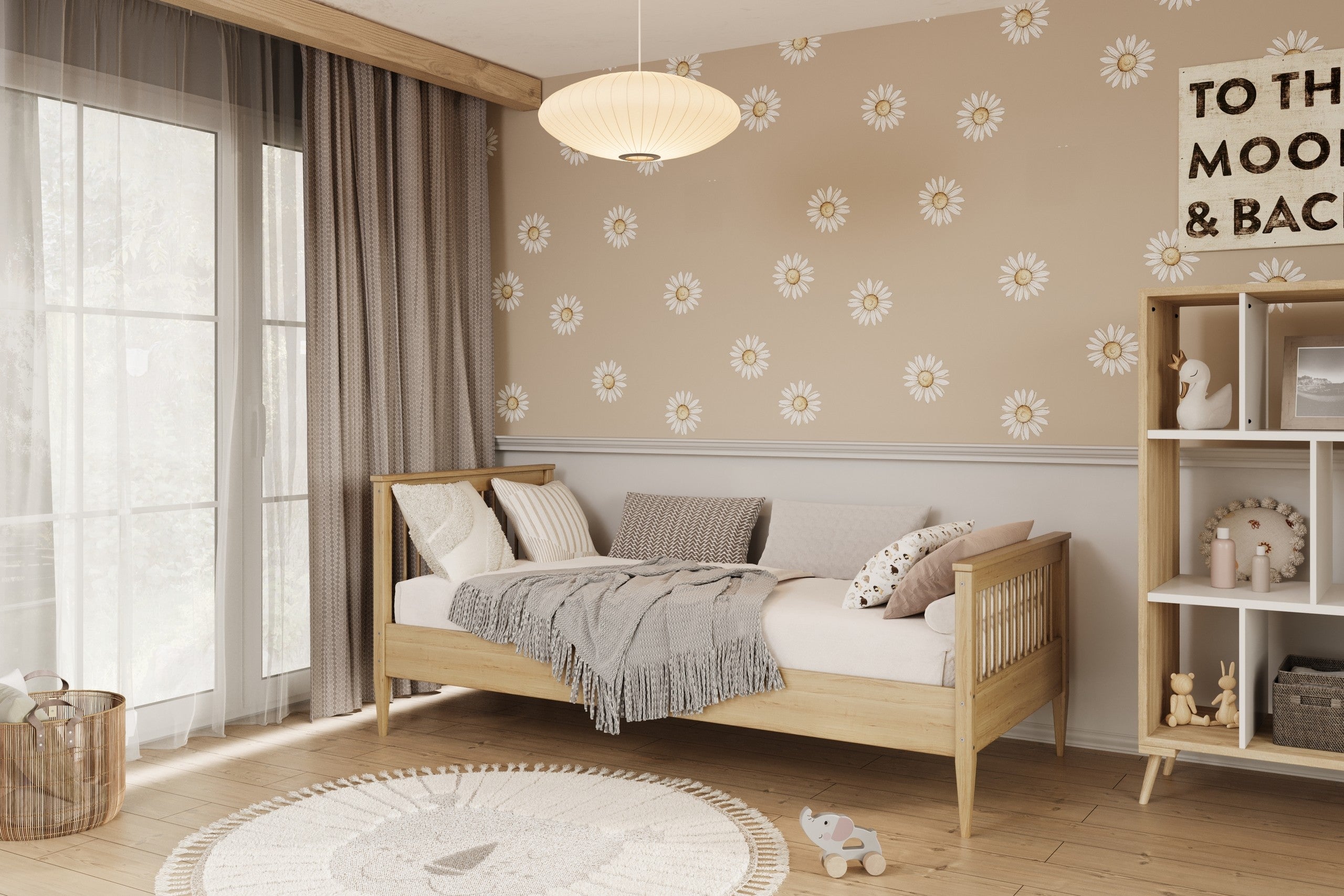 Wooden Bed EMILIA