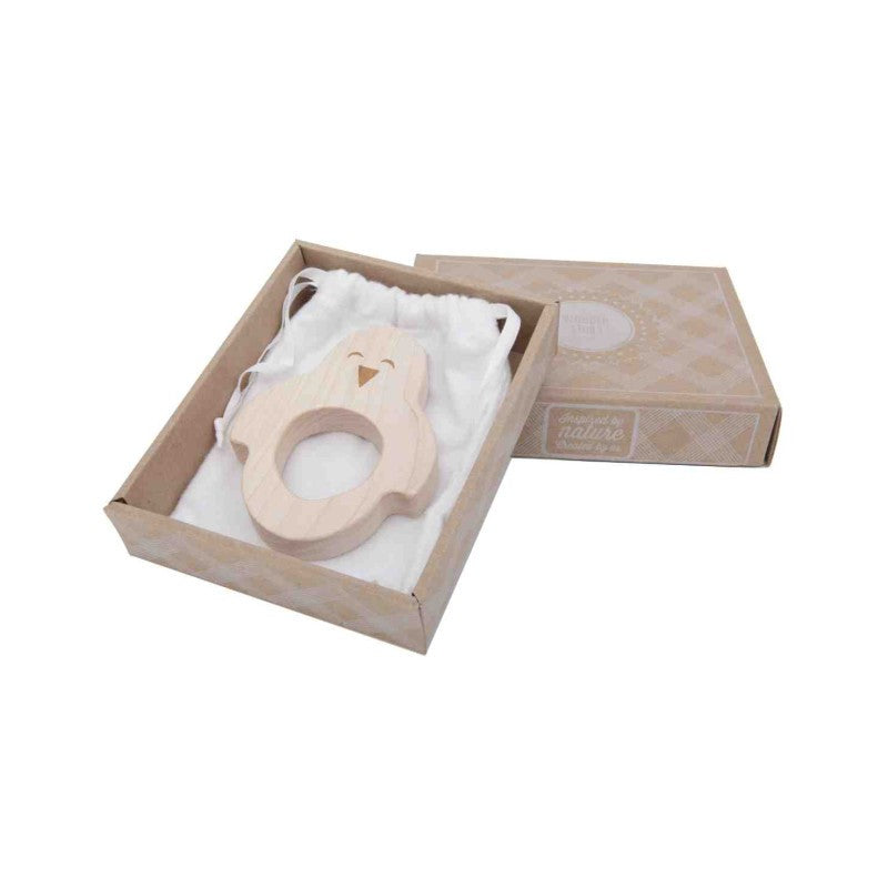 Wooden Teether - Penguin